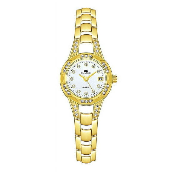 BS New Diamond Texture Light Luxury Male Small Chain Women's Watch Quartz Watch Fashion