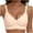 Beige BGL, variant on Bra for Women Underwear Woman Gathered No Underwire Bras Solid Color Fashion Thin Brassiere Loose Daily Wear Beige L