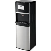 Global Industrial Tri-Temp Non-Filtered Water Dispenser, Black with Stainless