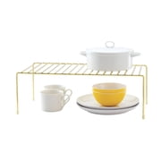 Better Houseware Medium Storage Shelf Rack, Brass
