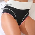 thumbnail image 3 of Aayomet Culottes pour Femmes sous-Vêtements Doux Respirants Culottes Extensibles Régulières (Noir, G), 3 of 5