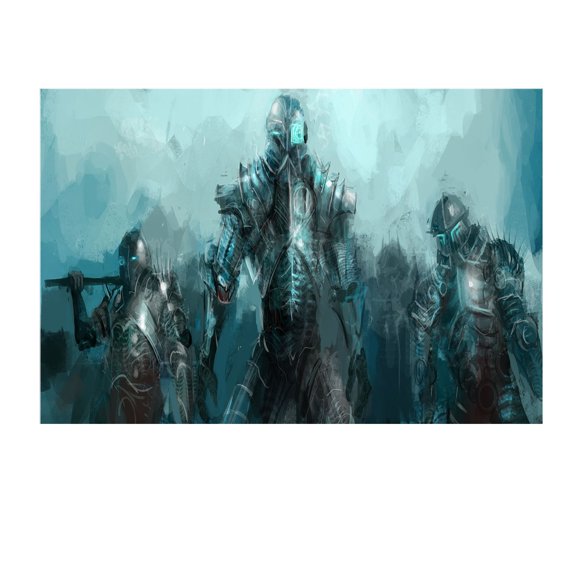 Startonight Mural Wall Art Knights - Abstract Theme Photo Wallpaper 100" x 140"