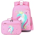 thumbnail image 1 of Mochila Octsky Unicorn Pink Kids de 32 x 13 x 39 cm con lonchera, 1 of 7