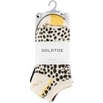 thumbnail image 2 of GoldToe Edition Women's Animal Print Liner Socks Assorted, 6 Pairs, Size 6-9, 2 of 10