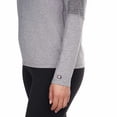 thumbnail image 4 of Champion Womens 1/4 Zip Pullover Gray Small, 4 of 5