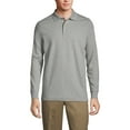 thumbnail image 3 of Lands' End School Uniform Men's Long Sleeve Interlock Polo Shirt, 3 of 3