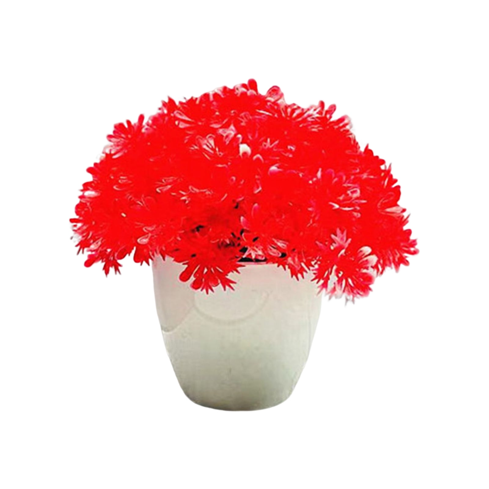 Mini Potted Fake Plants Artificial Eucalyptus Plants in Pots for Home