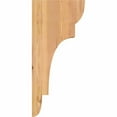 thumbnail image 3 of 5 1/2"W x 10"D x 22"H New Brighton Smooth Corbel, Western Red Cedar, 3 of 9