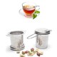 thumbnail image 2 of Coladores de té de acero inoxidable 304 Juego de fugas de té de cocina-v Azul Afortunado Sencillez, 2 of 5