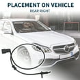 thumbnail image 3 of Sensor de Velocidad de Rueda ABS para Mercedes-Benz GLC300 Duradero No.A2539052400 Sensor ABS Trasero Derecho, 3 of 6