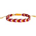 thumbnail image 3 of shiyou-Handmade LGBT Abrosexual Transgender Progress MLM Colors Lesbian Pride Bracelet, 3 of 4