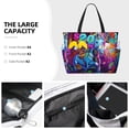 thumbnail image 3 of Fotbe Neon Free Play Bolsa de Viaje para Playa - Resistente al Agua, Bolsa Tote de Gran Capacidad y Ligera con 7 Bolsillos para Mujeres y Hombres, 3 of 7
