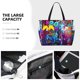 thumbnail image 3 of Disketp Neon Free Play Bolsa de Playa de Gran Capacidad, Bolso Impermeable y a Prueba de Arena para Mujer, Ideal para Playa, Piscina y Natación, 3 of 7