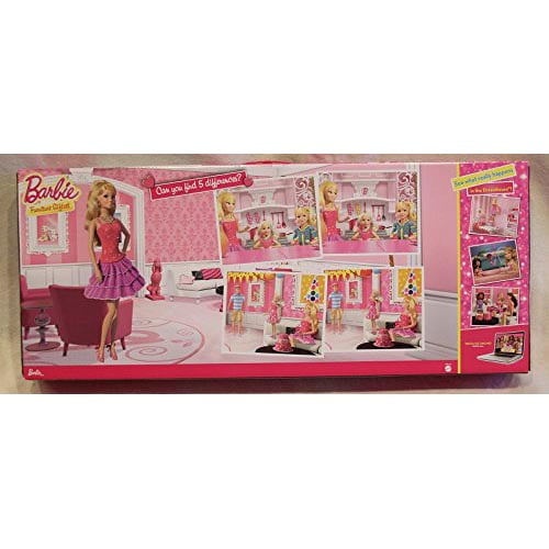 barbie dream house furniture gift set