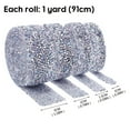 thumbnail image 6 of VEFSU Silver Ribbon,Sticker Self-Adhesive Resin Roll Ribbon DIY Ribbon Glitter Wall Sticker,Rhinestone Ribbon for Wedding Clothing Cars Crafts Dress Decoration,Rhinestone Ribbon Self Adhesive, 6 of 6