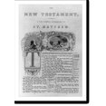thumbnail image 2 of Historic Framed Print, The New Testament - The Gospel according to St. Matthew, 17-7/8" x 21-7/8", 2 of 9