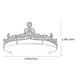 thumbnail image 4 of KAKOWELY Tiara de novia para boda, corona de novia, tiara de mujer, corona de diamantes de imitación para novia, 4 of 4