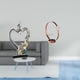 thumbnail image 2 of Estatua De Pareja Romántica Y Soporte De Hierro Para Botellas De Vino, Ideal Para Dormitorio, Boda, Estantería, Armario, Decoración Del Hogar, Organizador., 2 of 8