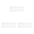 thumbnail image 1 of ZheElen Fake Nail Set French Style Scratch Resistant Press-on Fingernails Full Cover Removable for Trimble Adjustable Manicure Stickers Type 1 3Set, 1 of 6
