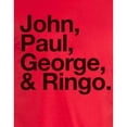 thumbnail image 3 of The Beatles  Adult John Paul George & Ringo T-Shirt, 3 of 3