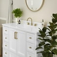 thumbnail image 4 of Flash Furniture FFIR70082WH 48" Free Standing Single Basin Vanity Set - White, 4 of 7