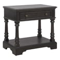 thumbnail image 1 of Bowery Hill Commode de Bachelier avec Tiroir et Tablette en Velours Brun, 1 of 9