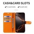thumbnail image 5 of Case For Samsung Galaxy S26 Ultra/S26 Plus/S26, PU Leather Cover With Card Insertion Kickstand Wristlet Shell, 5 of 5