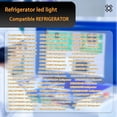 thumbnail image 4 of WR55X11132 WR55X25754 Luz de Refrigerador, Reemplazo del Conjunto LED Refrigerador Wr55x30602 Wr55x26486 10 Piezas, 4 of 5