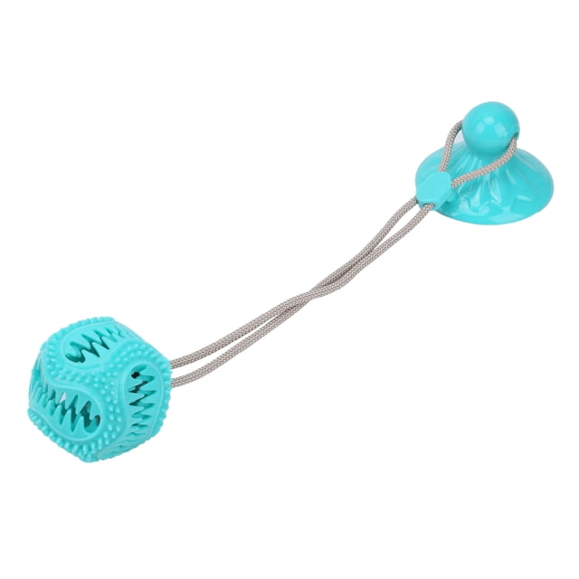 Dog Chewing Toy Spherical Sucker Bell Rope Ball for Dogs Teeth Cleaning Multifunction Toy for Small Medium Large Dogs and Cats Indoor Outdoor