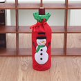 thumbnail image 1 of Figuras Decoración Decoraciones Navideñas Juego De Botellas De Vino Navideñas 2 Piezas De Soldadura, 1 of 5