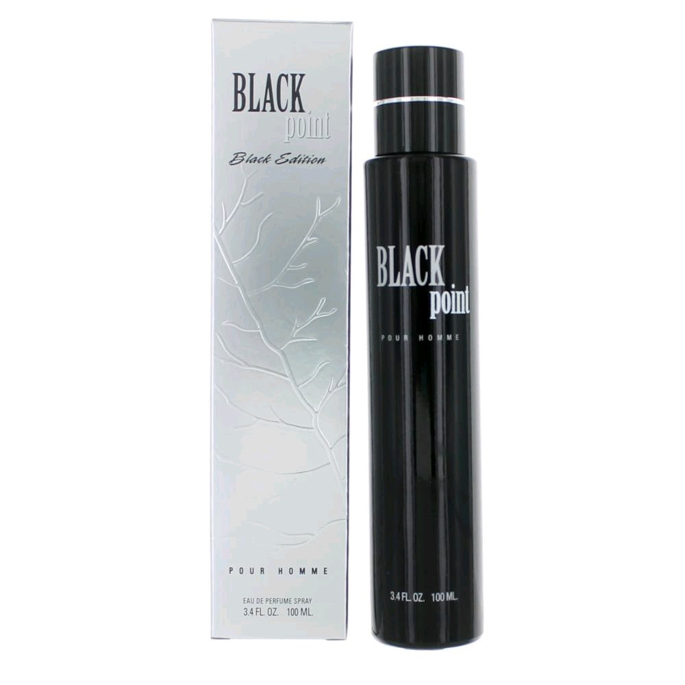 Black Point Black Edition by YZY, 3.4 oz EDP Spray for Men