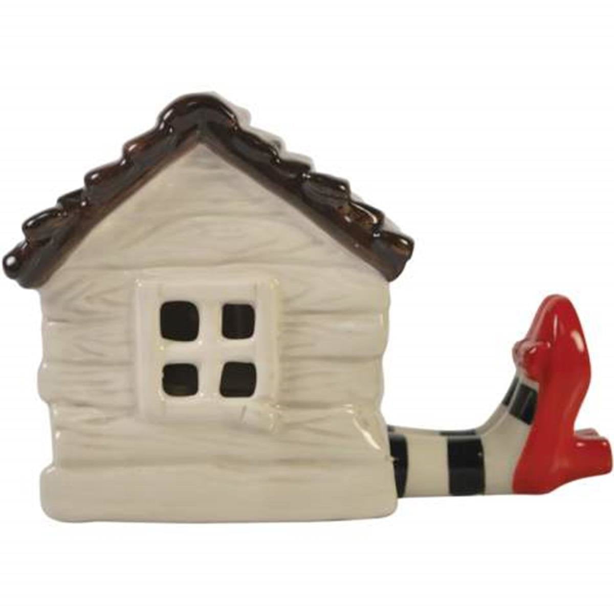 3.25 Inch Wizard of Oz Wicked Witch of East Legs Under House Tea Light Wizard Of Oz Legs Under House