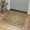 ARP31224-TEALBLOOM, variant on KUETH 2x3 Machine Washable Vintage Persian Style Accent Rug, Soft Low Pile Non Slip Backing Rug, Sage Ivory Rug for Entryway Bedroom Kitchen
