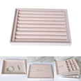 thumbnail image 3 of Caja de almacenamiento Sunnimix Bandeja de terciopelo para joyas Estilo 05, 3 of 8