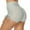 Gray, variant on PULLIMORE Women High Waist Yoga Shorts Textured Butt Lifting Summer Hot Pants For Beach Sport Gym (S, Blue)