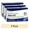 (3 pack) Bausch & Lomb Muro 128 Sodium Chloride Ointment 5% Twin Pack 1/8 Oz Each