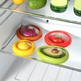 thumbnail image 4 of Toystoory Nevera transparente para verduras y frutas, película elástica, caja de almacenamiento para mantenimiento fresco, reutilizable, Cocina y Comedor Verde, 4 of 6