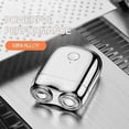 thumbnail image 4 of Mini Rasoir Électrique, Rasoir Rotatif Portatif à Double Tête, Rasage Humide et à Sec Amélioré 2026 pour le Voyage, Format de Poche Rechargeable USB-C pour Hommes, Ajustement du Contour du Visage à 360°, Têtes Lavables, 4 of 8