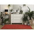 thumbnail image 2 of Garland Rug Quatro Polypropylene Chili Red Indoor Runner Rug, 3' x 8', 2 of 6