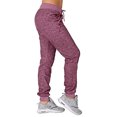 thumbnail image 3 of Luxur Pantalon Crayon de Détente pour Femme à Taille Élastique, Rose, G, 3 of 3