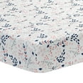 thumbnail image 6 of Lambs & Ivy Forever Friends 4-Piece Nursery Crib Baby Bedding Set - Blue, Pink, 6 of 9