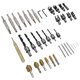 thumbnail image 2 of Cork Drill Bit Kit Claw Type Chamfering Hex Shank Countersunk Bits with Center Punching Tool, 2 of 5