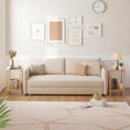 thumbnail image 2 of Gymax Side Table Set of 2 w/Storage Shelves Rectangular Tea Sofa Table Accent Table, 2 of 10