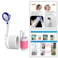 thumbnail image 4 of S SERENABLE Portable Personal Electric Shower Shower for Camping Hiking Pink, 4 of 9