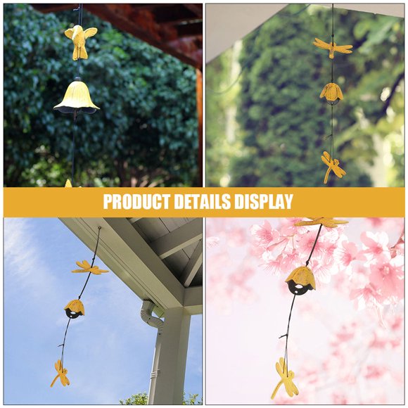 Houderco 2Ud Campanas De De Hierro Estilo Japonés Para Jardín Y Hogar