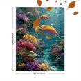 thumbnail image 3 of Vibrant Tropical Coral Reef Fish Canvas Sea Life Home Bedroom Wall Art Print, 3 of 8
