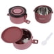 thumbnail image 5 of Thermal Lunch Box Thermal Lunch Box 2200ml Three Layer Detachable Compartment Design Portable 304 Stainless Steel Insulated Bento Box Red ANGGREK Otros, 5 of 8
