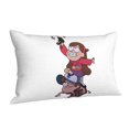thumbnail image 2 of Funda de almohada de felpa suave de doble cara de Gravity Falls para sofá, sala de estar, decoración del hogar, 2 of 8