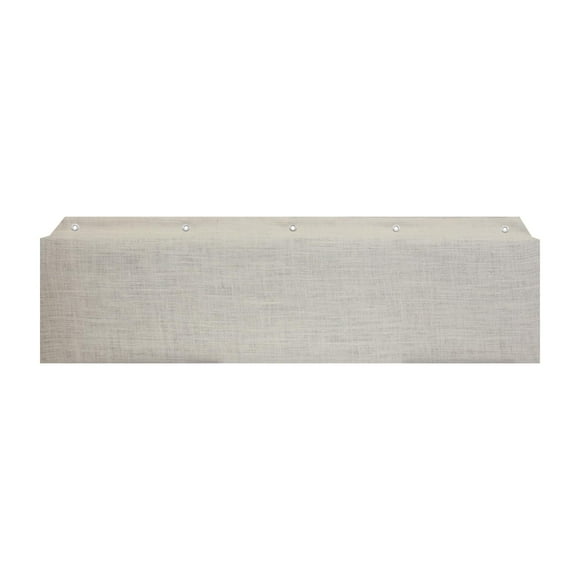 ATS Acoustics Hanging Acoustic Baffle Sound Absorbing Noise Dampening Suspended Ceiling Panel 12" x 48" x 2" (Ivory)