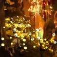 thumbnail image 2 of Ornamento oscilante 6/8/10/12LED de la luciérnaga de la luz solar 600mAh del jardín de la decoración de Halloween Hugtrwg Para estrenar, 2 of 9